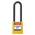 Accuform BRASS BODY PADLOCKS BODY HEIGHT 1 KDL442YL KDL442YL